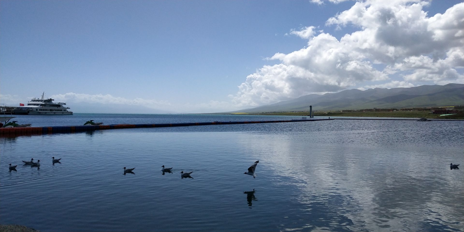 青海湖二郎剑景区海拔图片