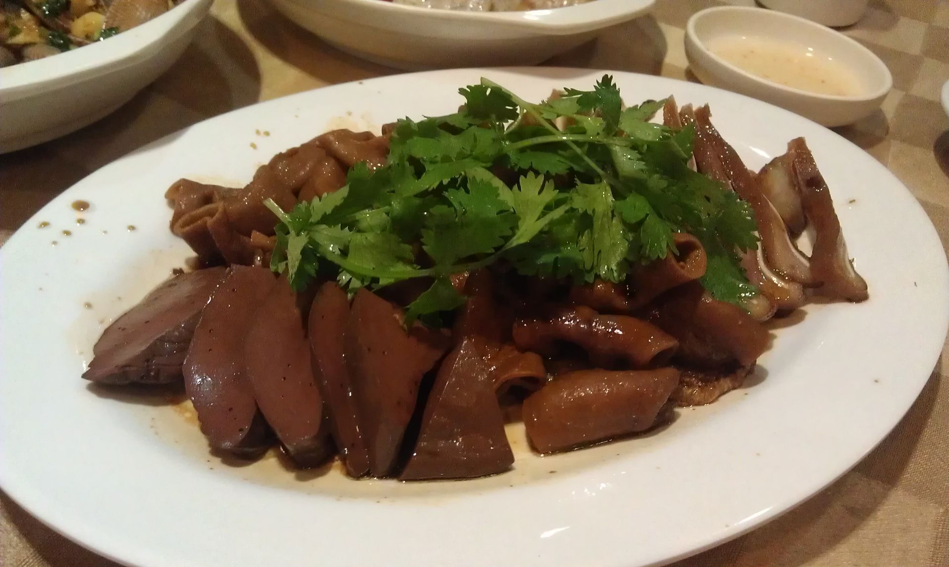 2023海门鱼仔店•潮汕味(燕岭店)美食餐厅,很特别的一个凉拌菜色。猪血...【去哪儿攻略】