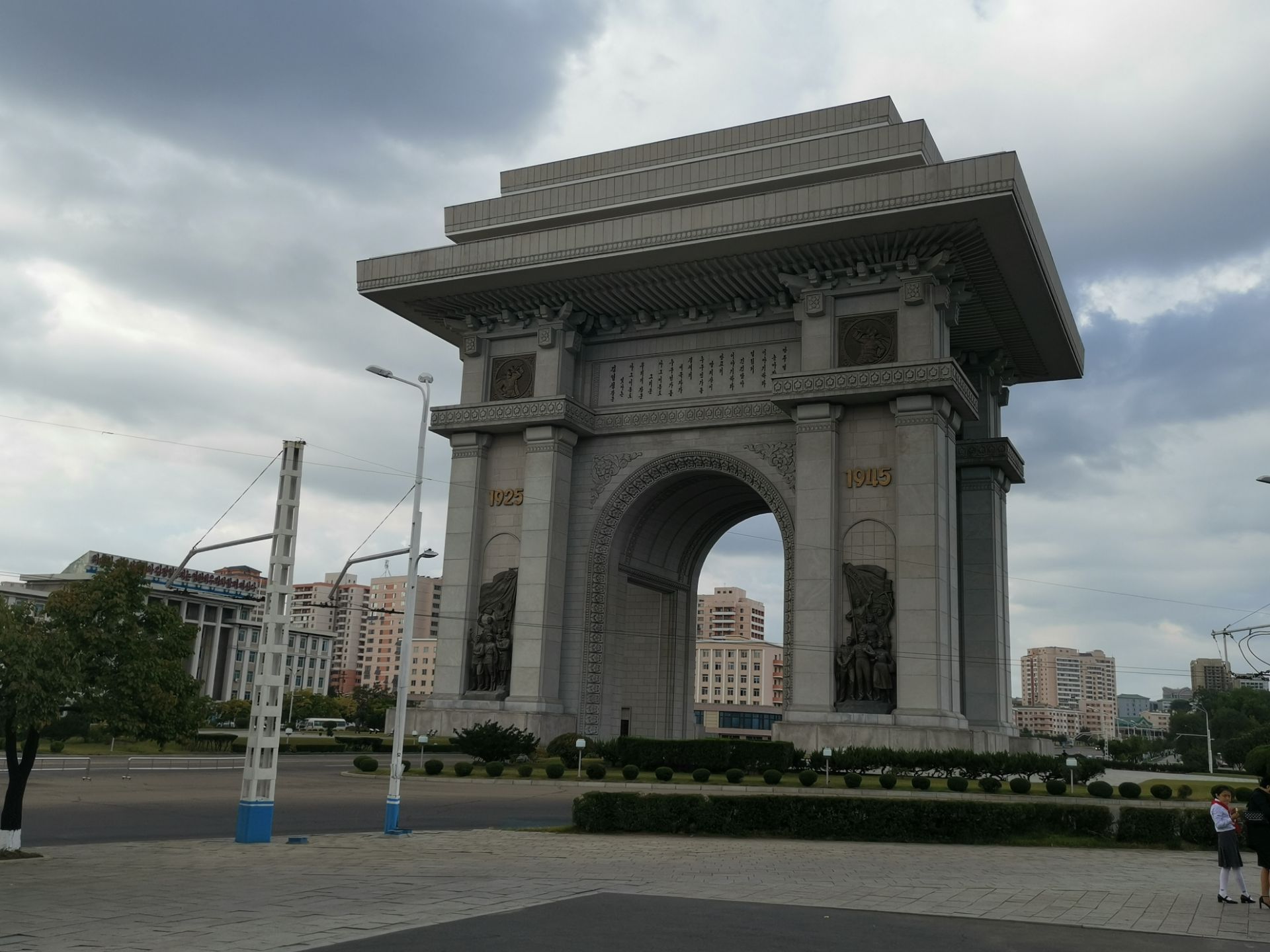 朝鲜凯旋门旅游景点攻略图