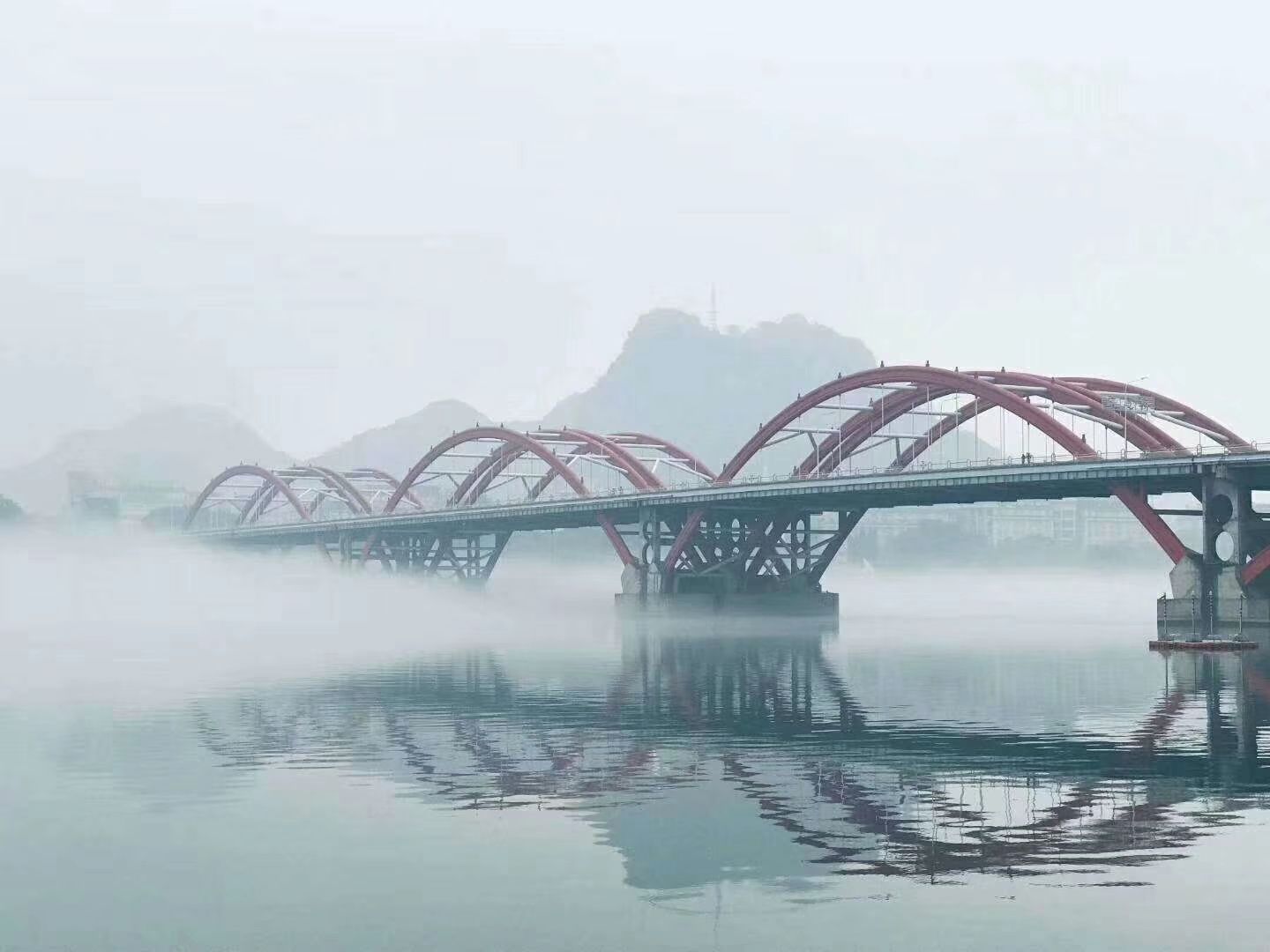柳州，一座城，一座桥梁博物馆_大桥_柳江_凤凰岭