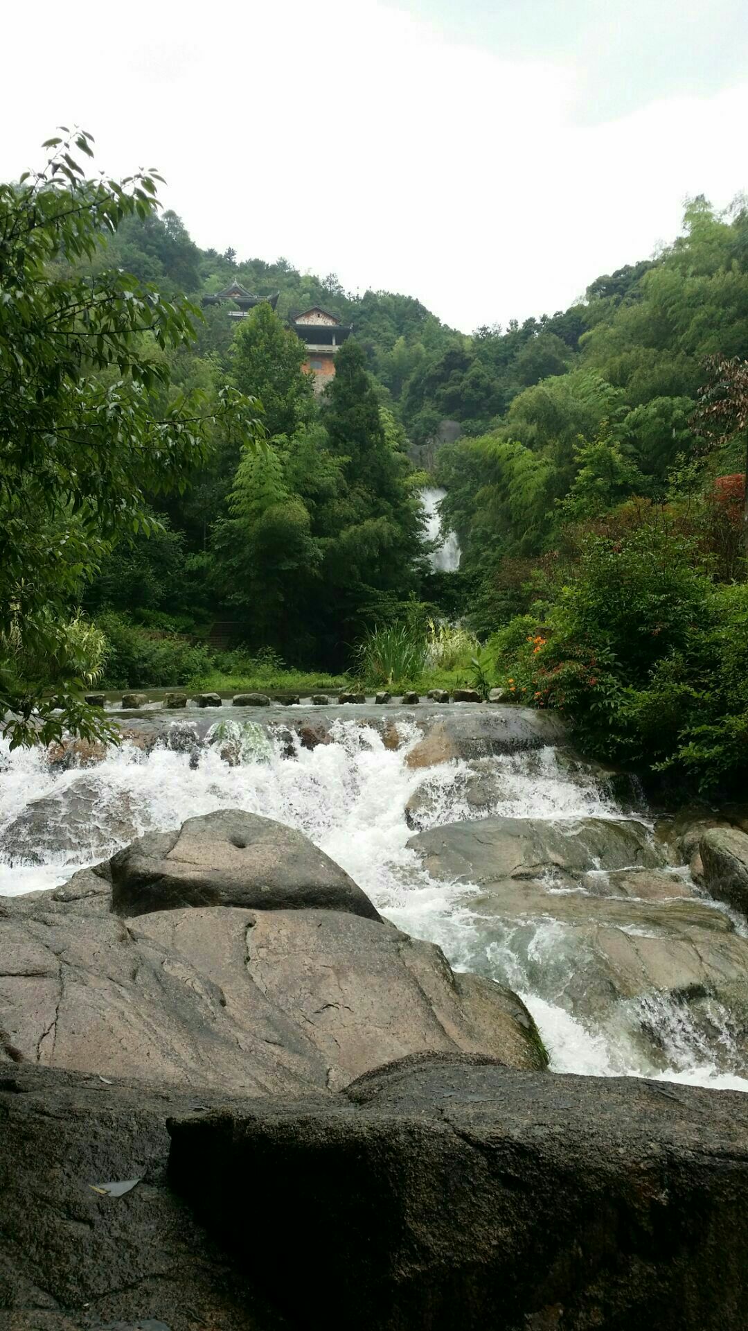 天台山風景區旅遊景點攻略圖