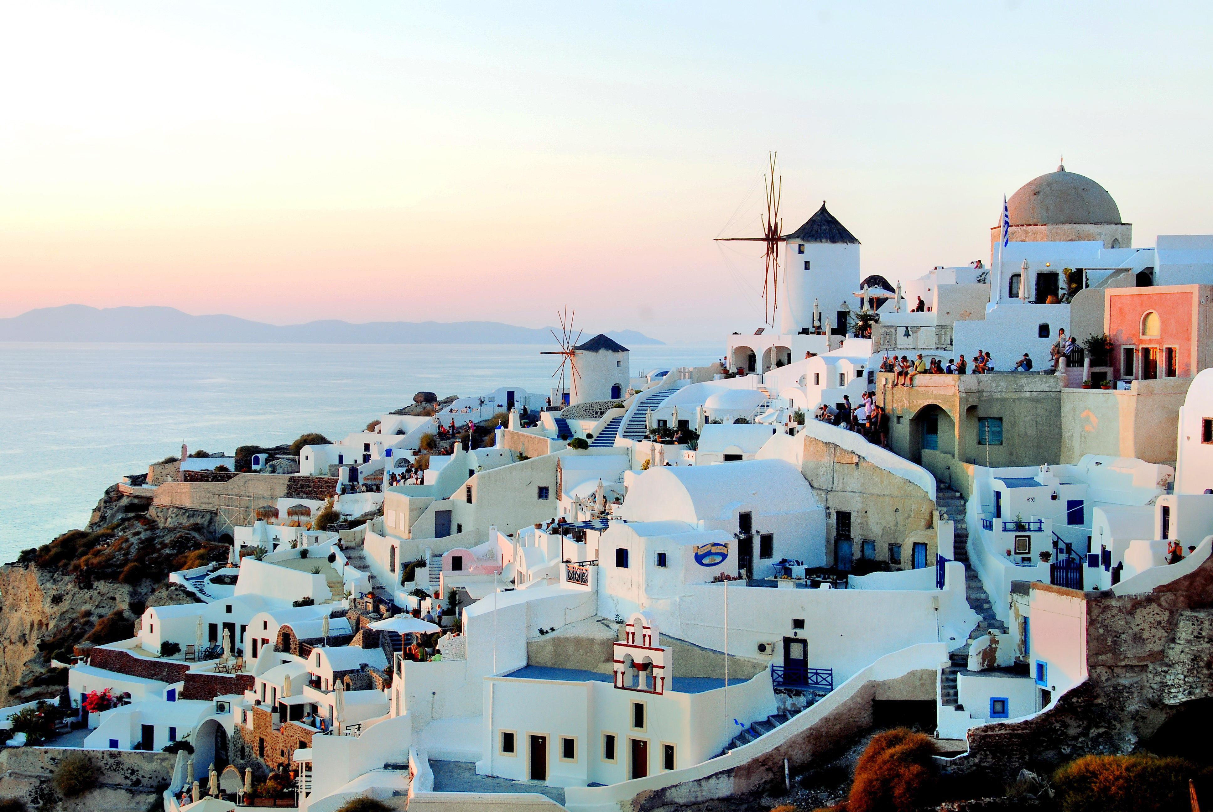 圣托里尼海上日落环线