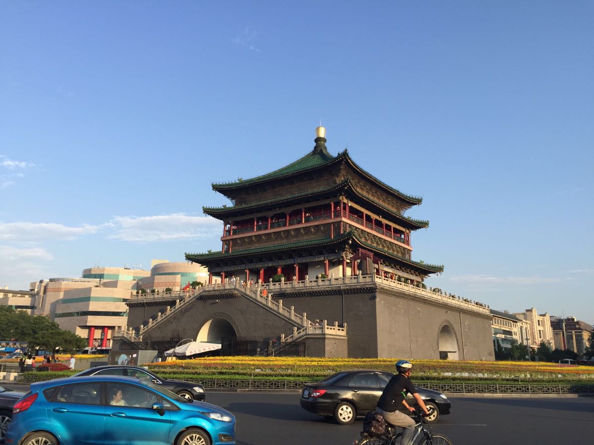西安钟楼旅游景点攻略图