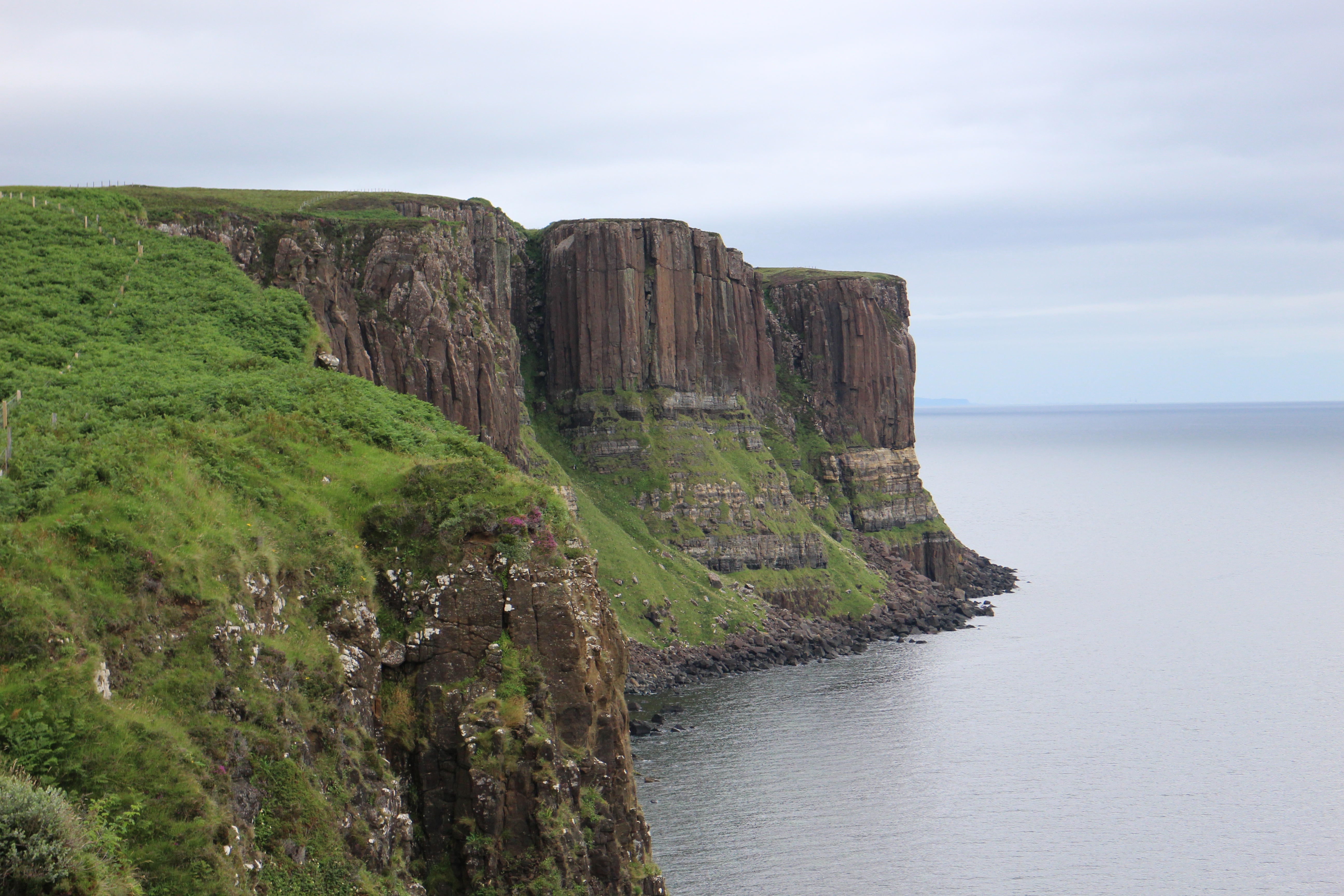 苏格兰裙岩悬崖