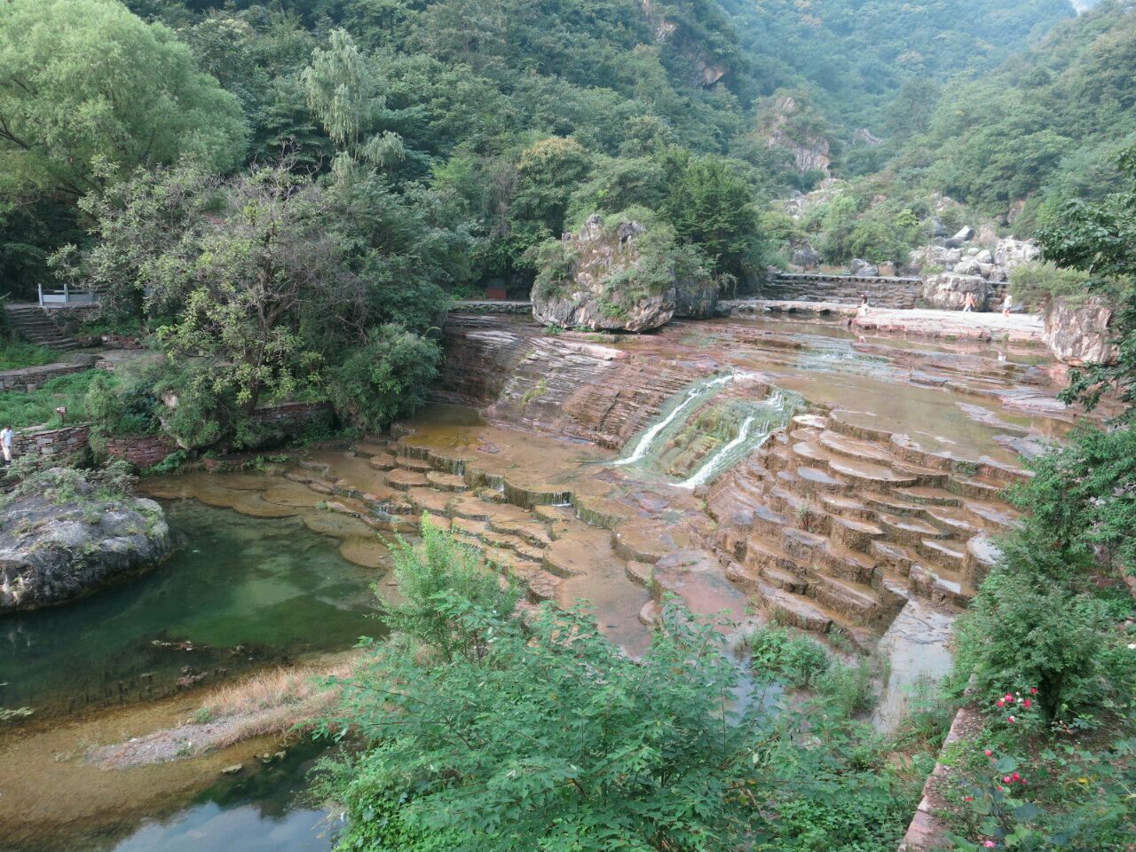 【攜程攻略】輝縣九蓮山景區景點,山清水秀,環境優美,空氣清新.