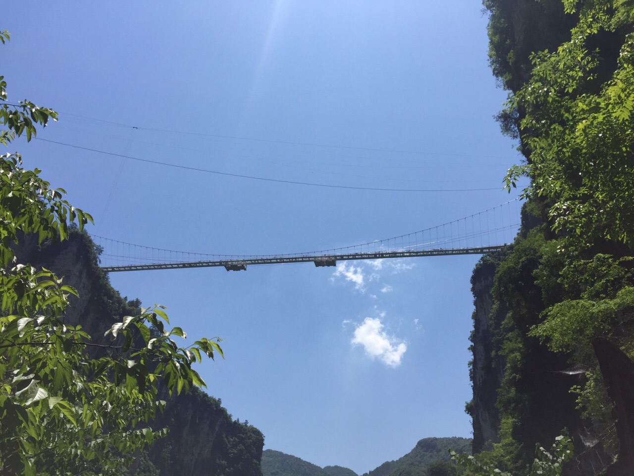 张家界大峡谷玻璃桥