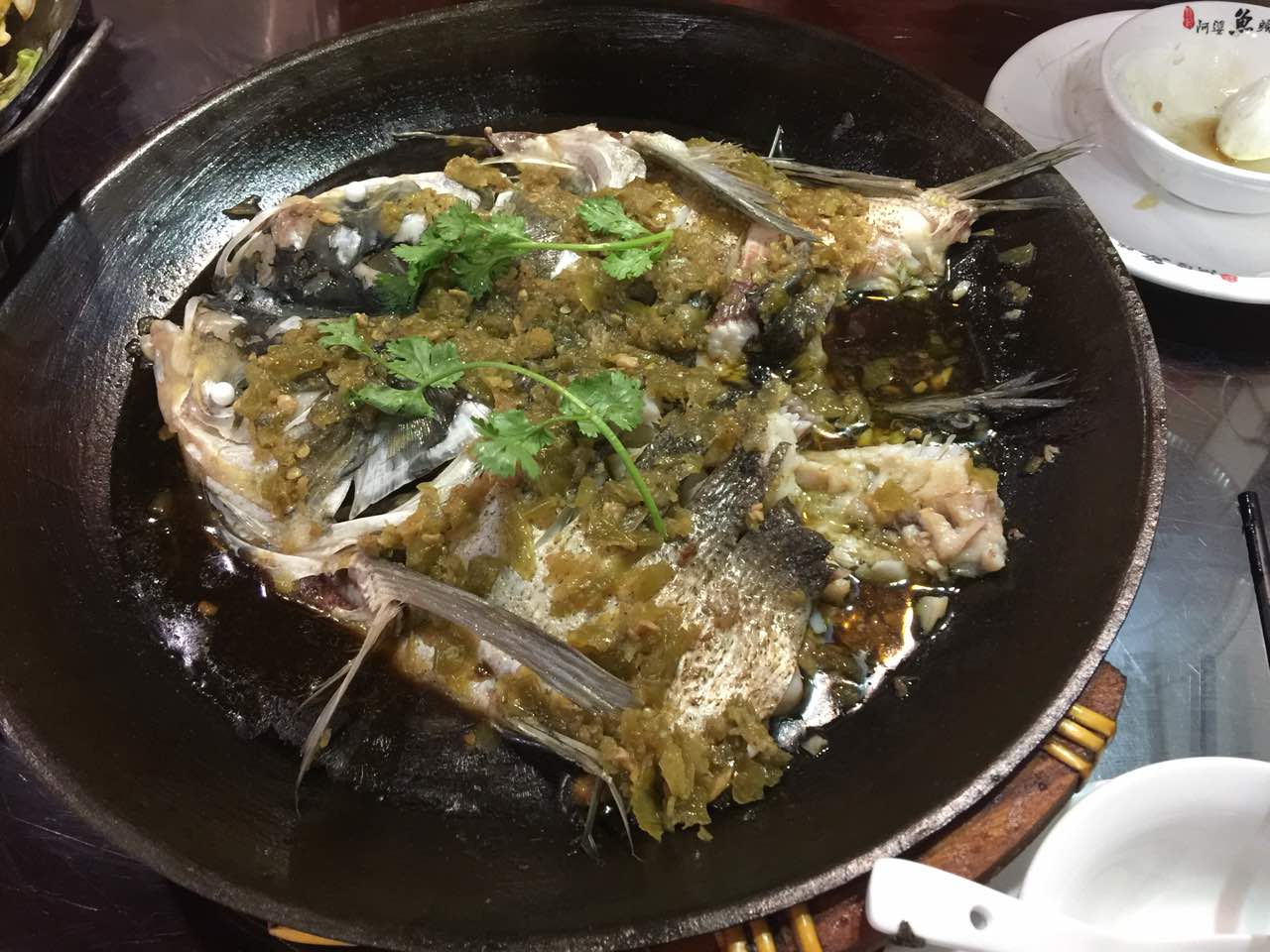 2022刘正萍·阿婆鱼头(萧林路店)美食餐厅,味道很好,很辣,够味儿,但.