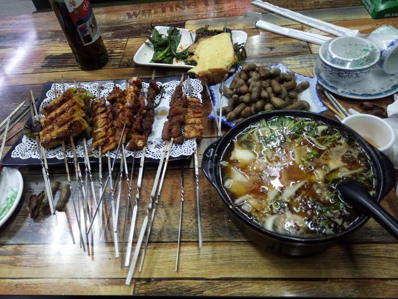 2021老战友烧烤海鲜羊腿(大召店)美食餐厅,还有好多都没照全.