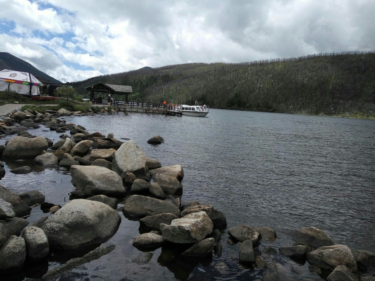 木格措旅遊景點攻略圖