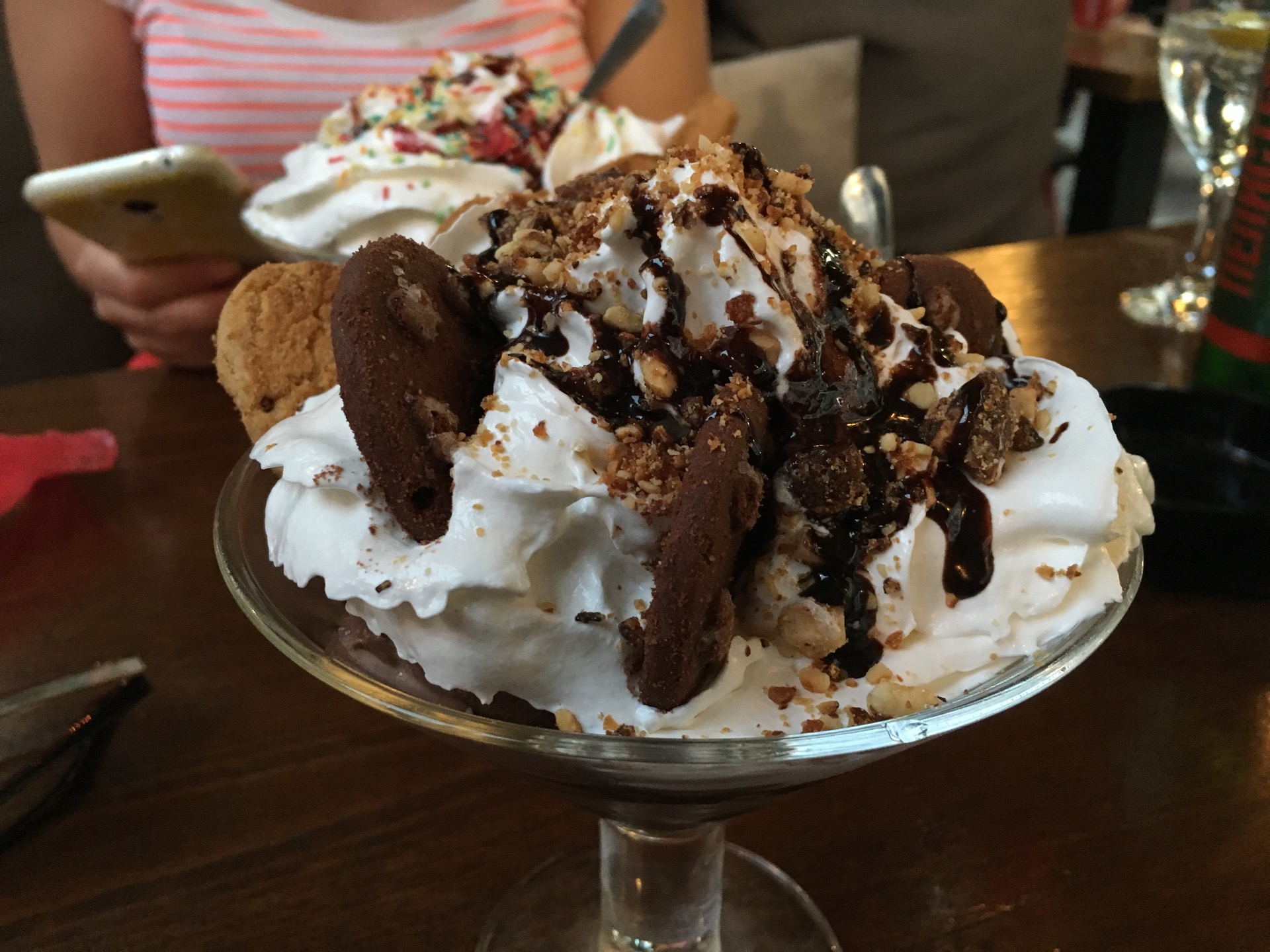 place but they have great garden and even better ice cream