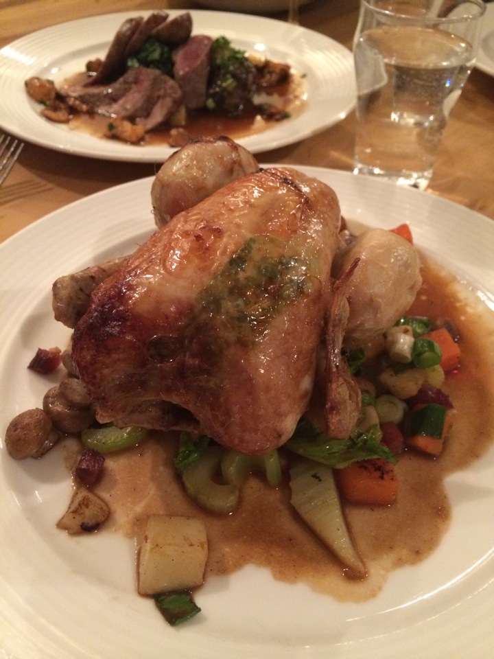 go for their signature roast chicken.