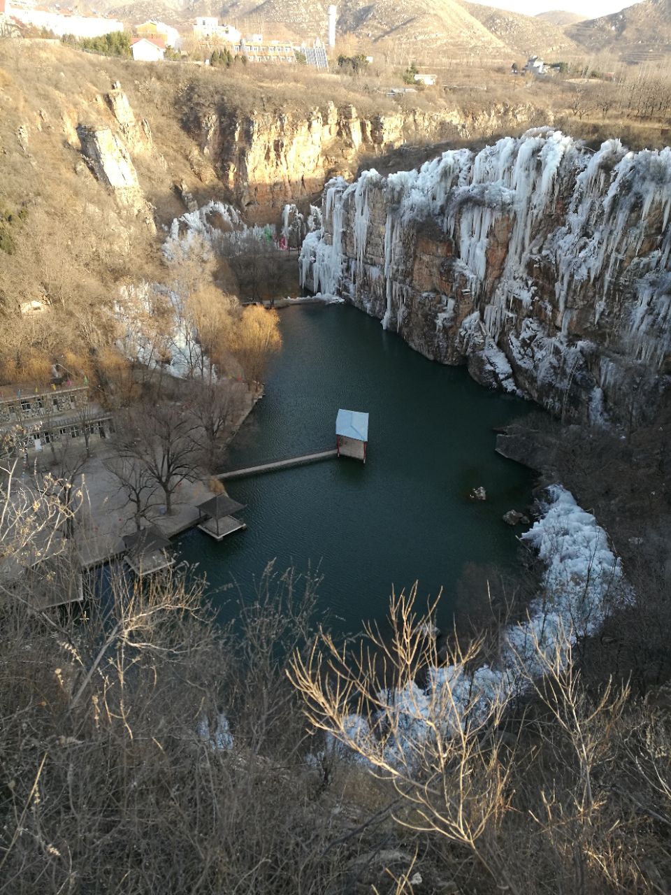 保定龙门峡谷图片