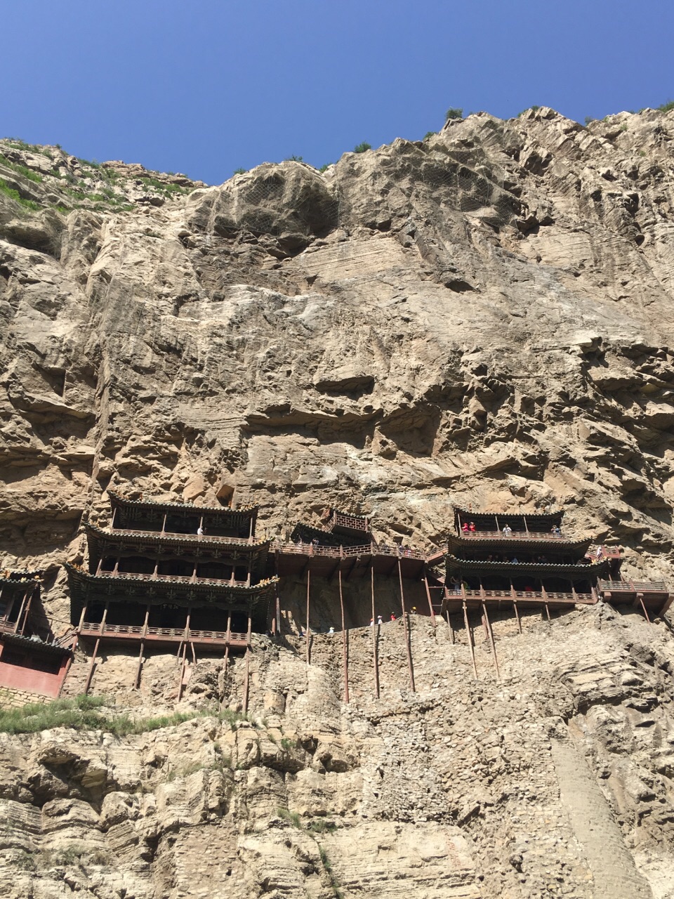 中国山西大同恒山 悬空寺 云冈石窟一日游【充足游玩,含门票往返车费