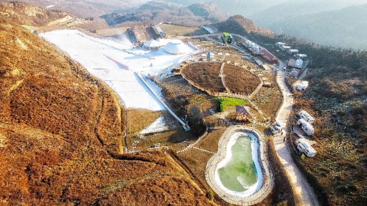 天水南山云端滑雪场图片