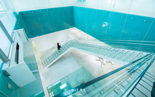 金泽21世纪美术馆 这里有个网红游泳池 携程氢气球