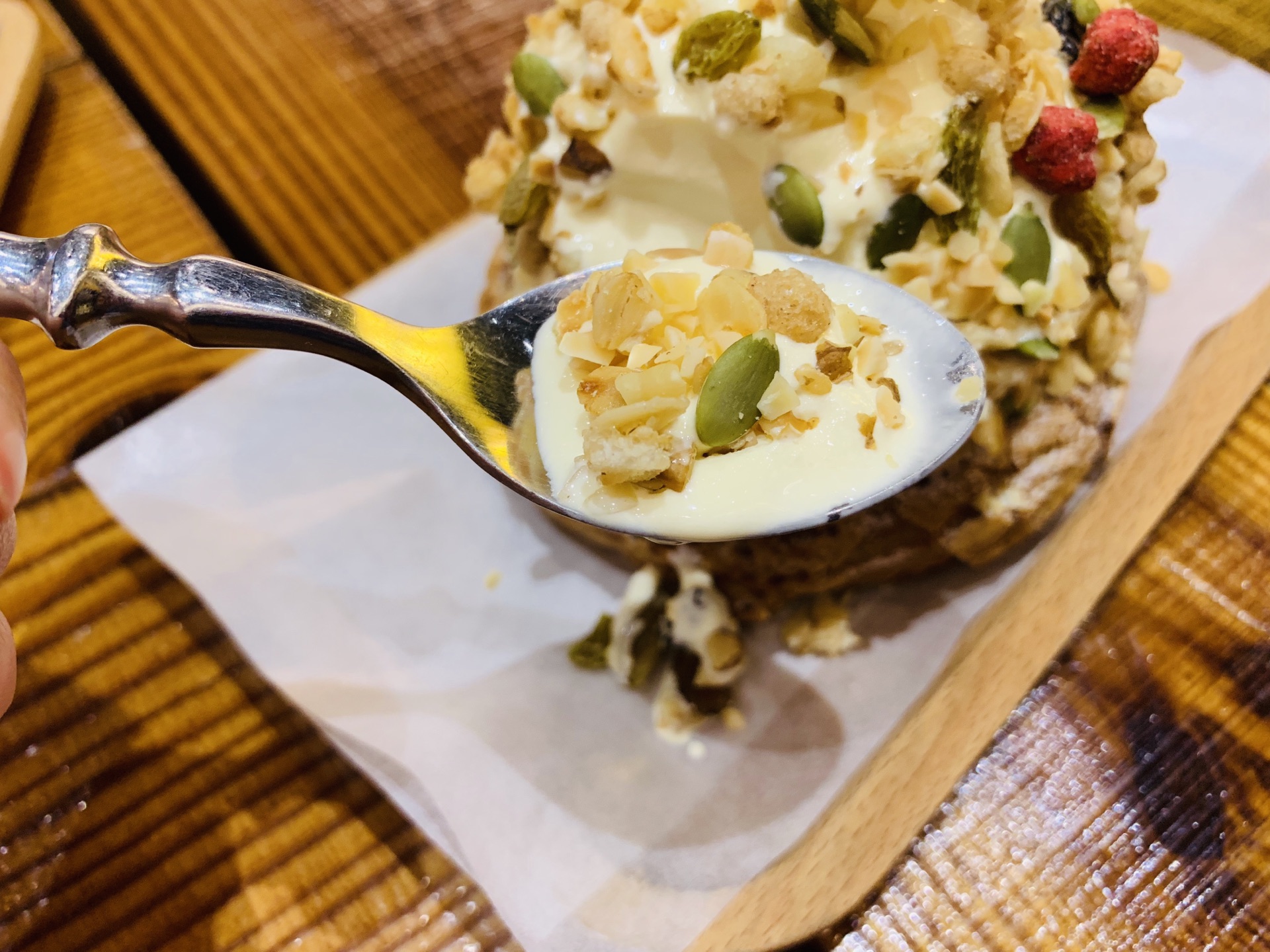 【携程美食林】上海肥猫甜品(静安嘉里中心店)餐馆,和小伙伴晚饭过后