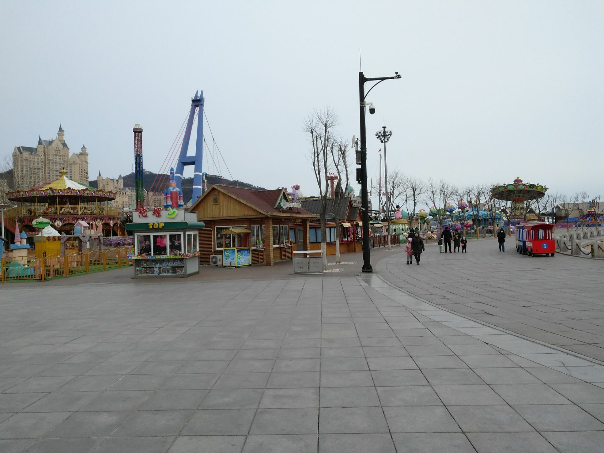 星海广场游乐场图片