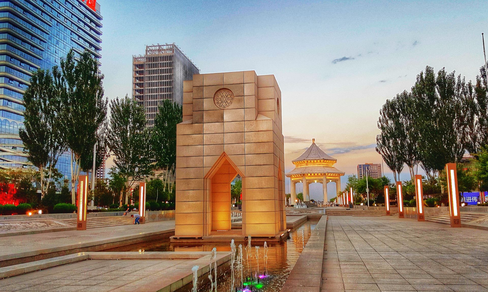 中阿之轴夜景怎么样?