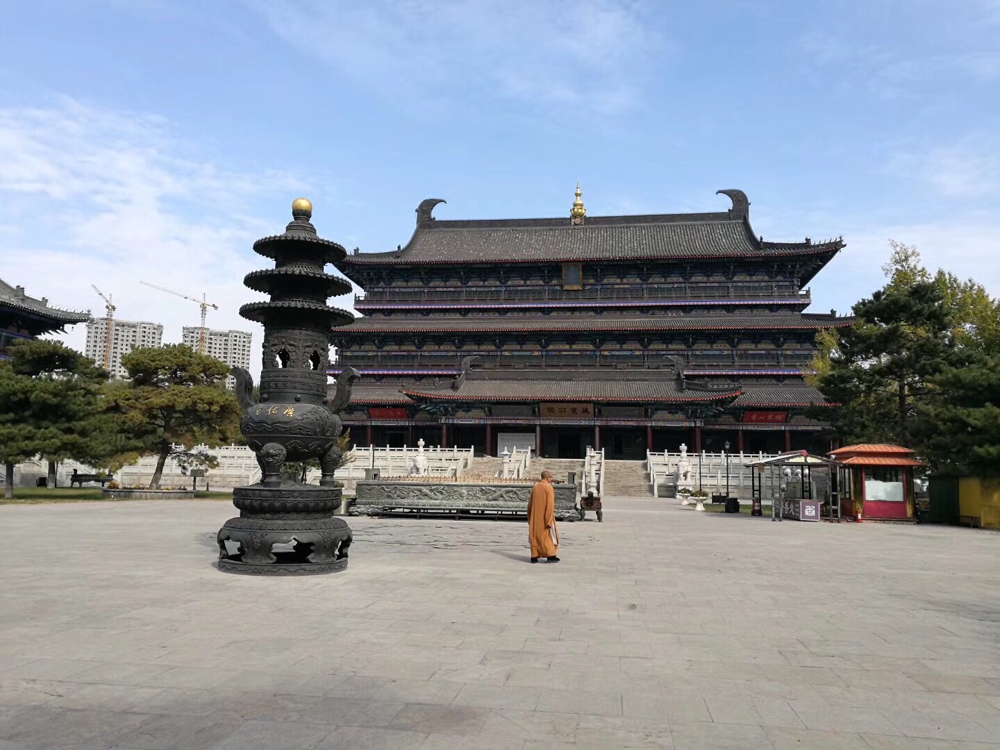 辽阳广佑寺，这座位于辽东的寺庙竟有如此多的世界之最_建筑面积