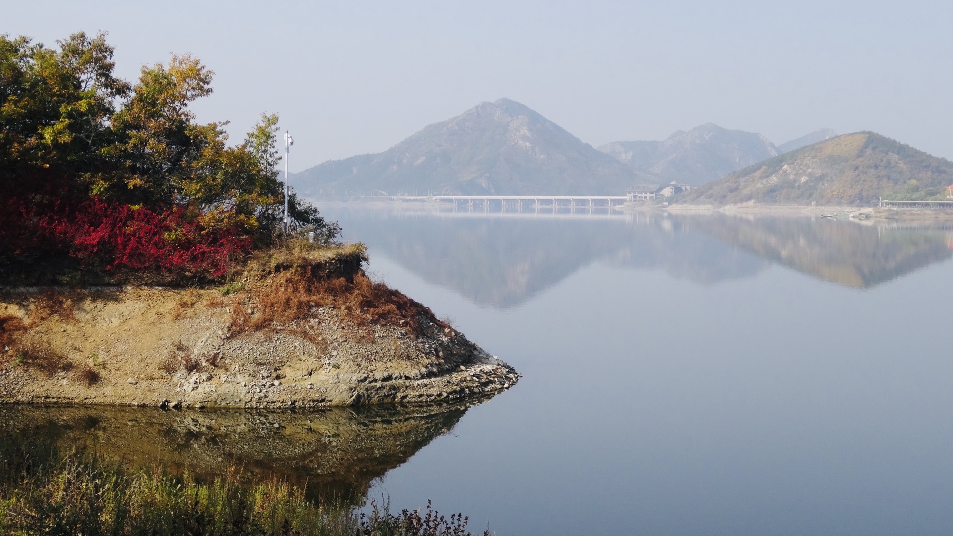 长春湖水库图片