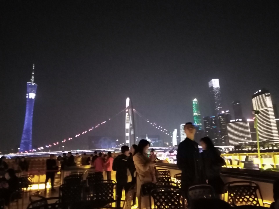 珠江夜游大沙头码头