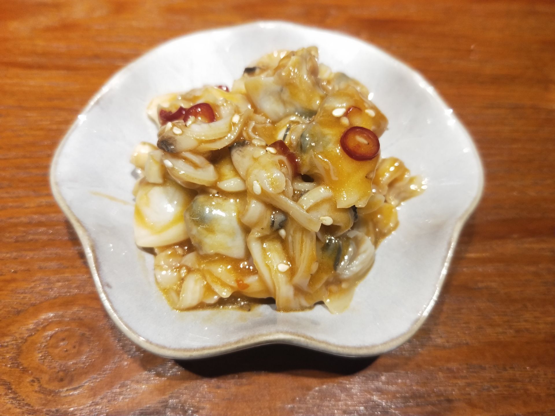 菜品体验1麻辣鲜哈2中华海草是我爱点的餐前开胃小菜味道中规中矩