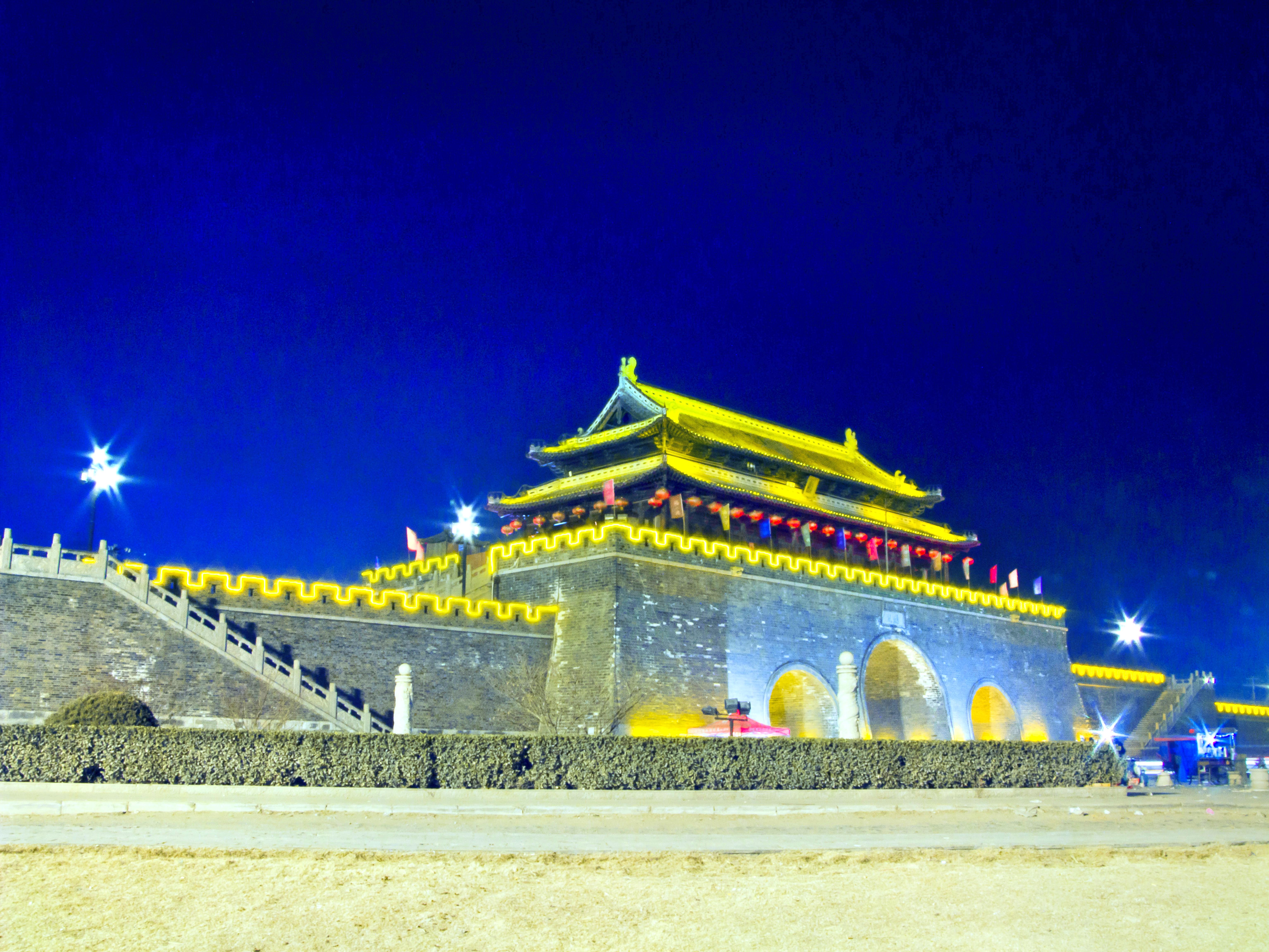 寿县古城 直线距离8.2km