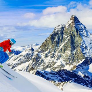 马特洪峰滑雪场图片