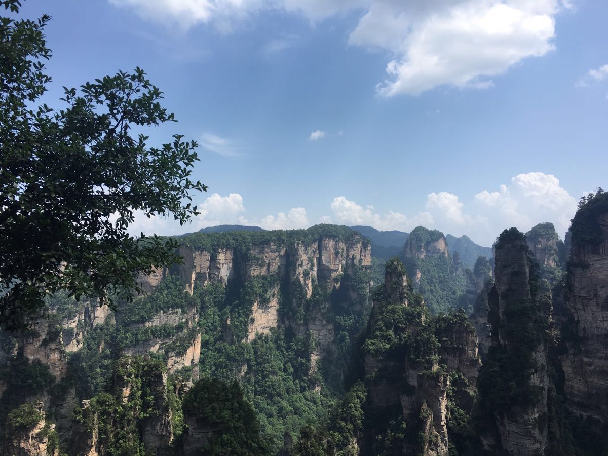 袁家界旅游景点攻略图