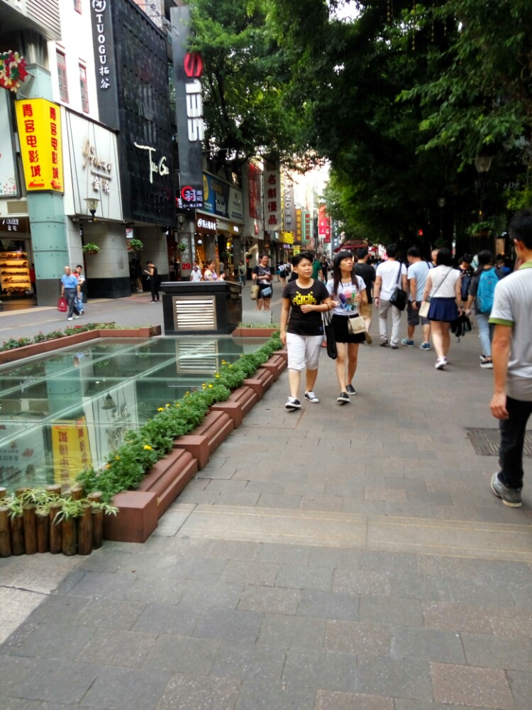 北京路步行街旅遊景點攻略圖