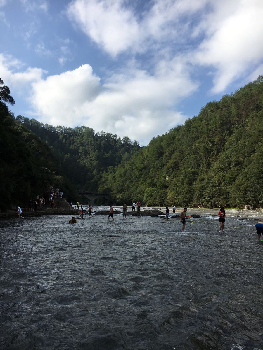 白水洋風景區旅遊景點攻略圖