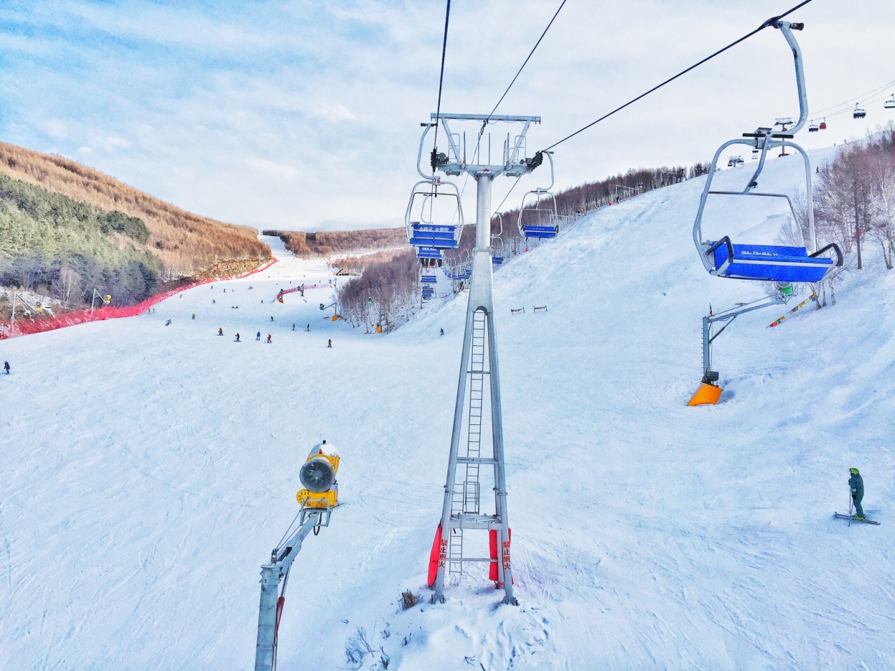 大同万龙白登山滑雪场图片