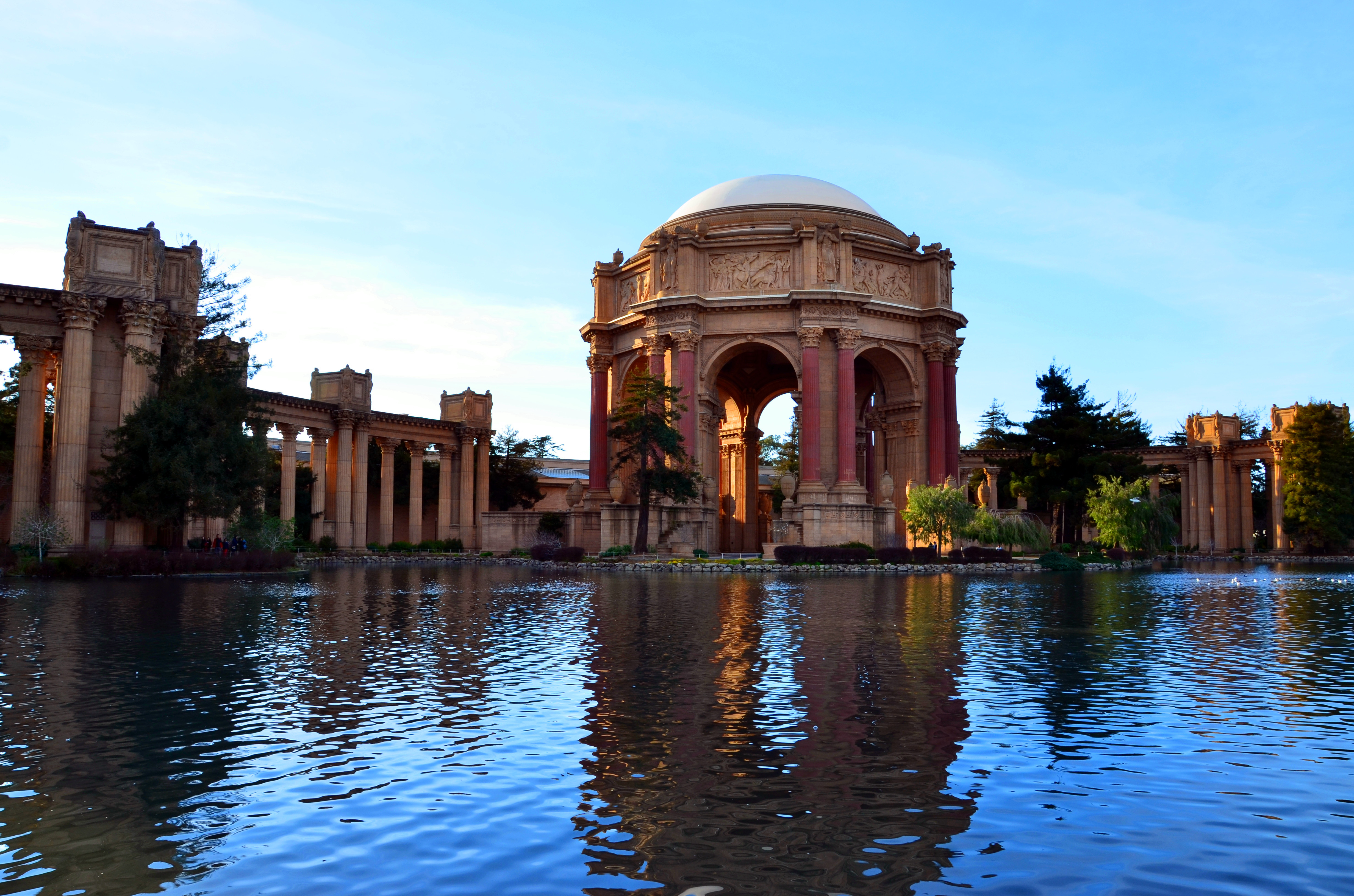 【携程攻略】旧金山旧金山艺术宫景点,gps:37.8028993,-122.4487738.