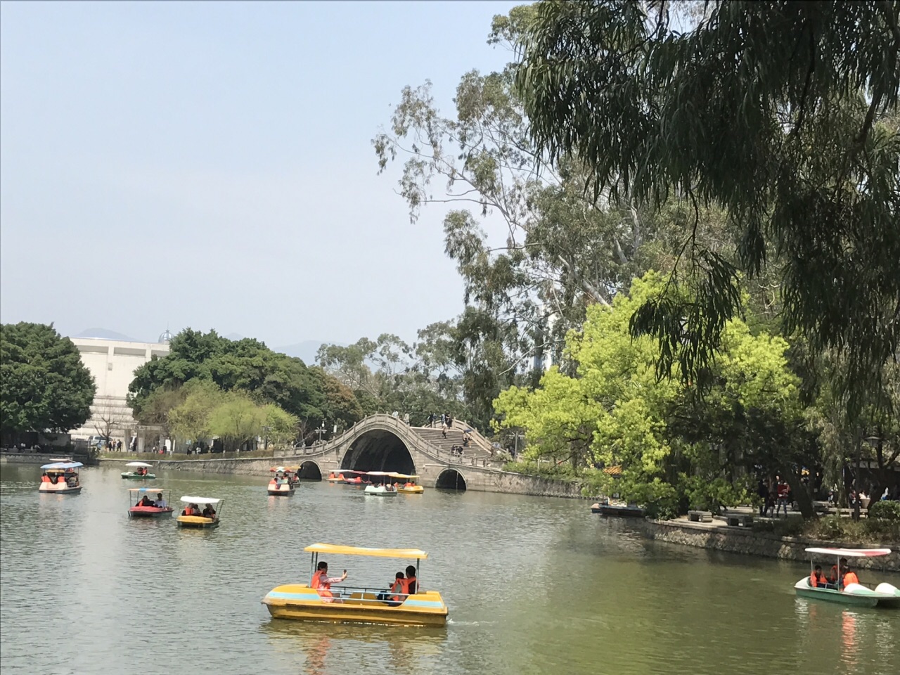 西湖公園旅遊景點攻略圖