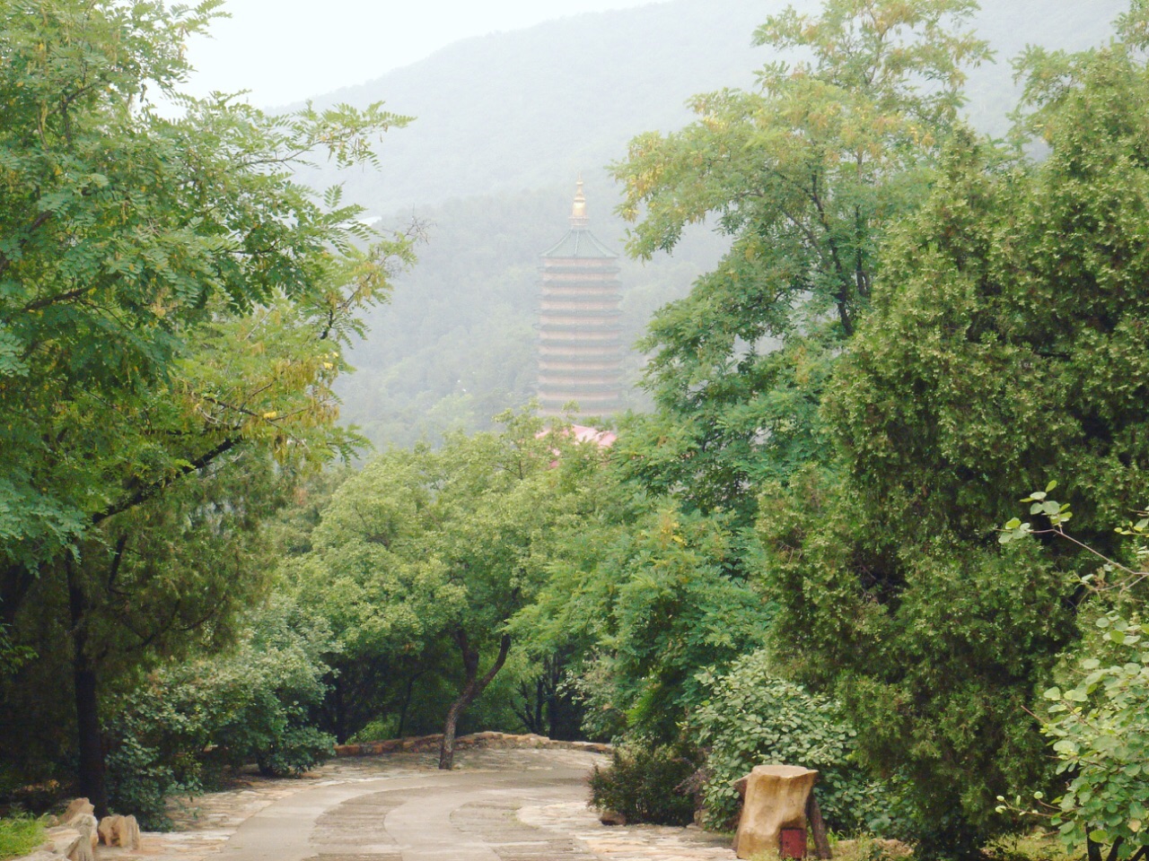 【携程攻略】北京八大处公园景点,八大处的风景还是不错的,位于石景山