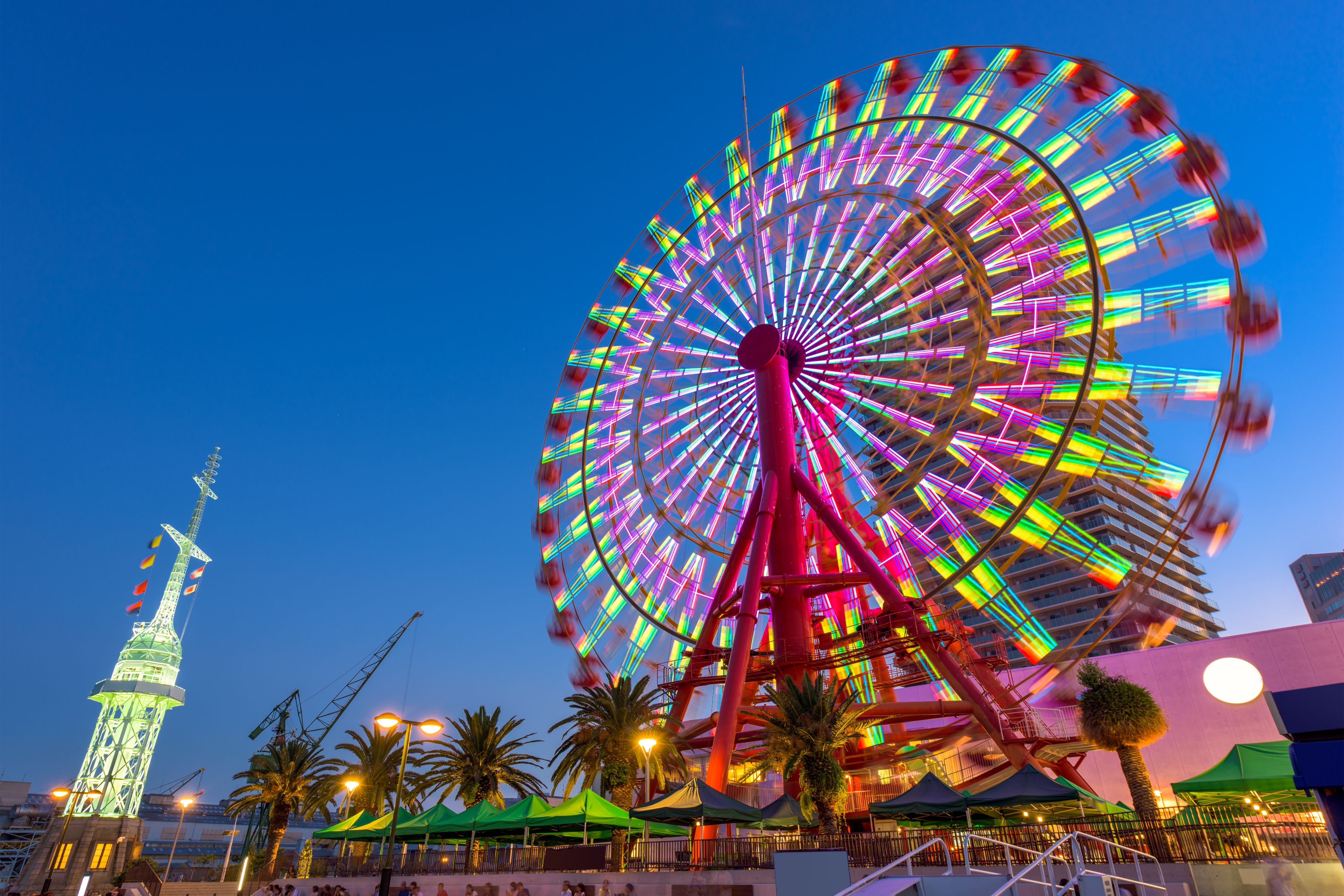 马赛克摩天轮mosaic ferris wheel