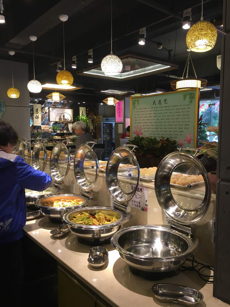 2022观自在素食馆美食餐厅,菜品味道好,我经常来吃,环.