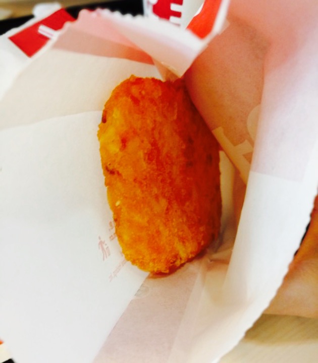 起去吃肯德基的早餐,来一杯热热的豆汁,一碗热热的粥,加上一个太阳蛋