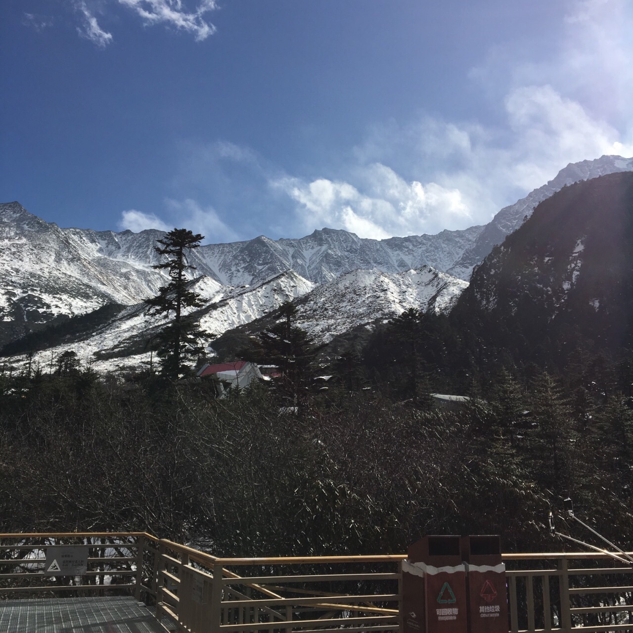 海螺溝旅遊景點攻略圖