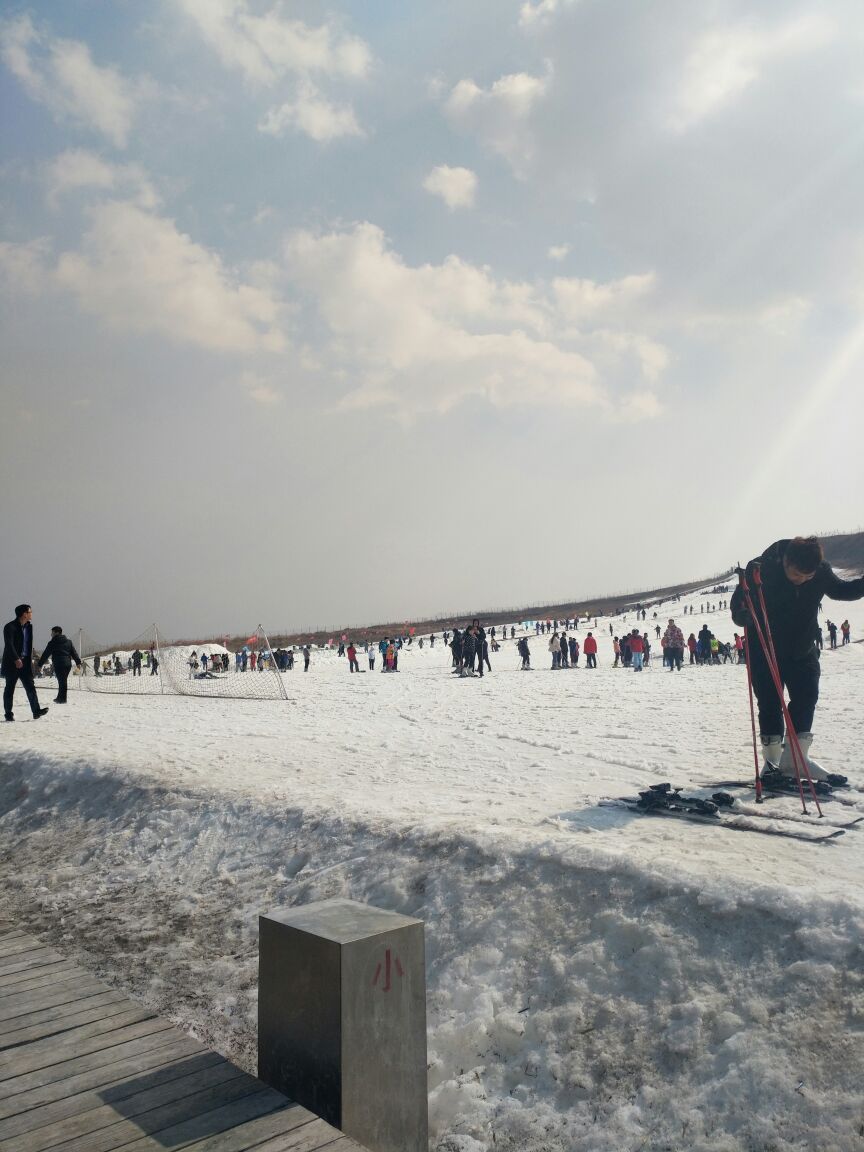 上海金山滑雪场图片