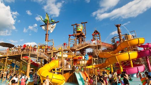 浙江丽水冒险岛水世界一日游水上世界畅游乐园