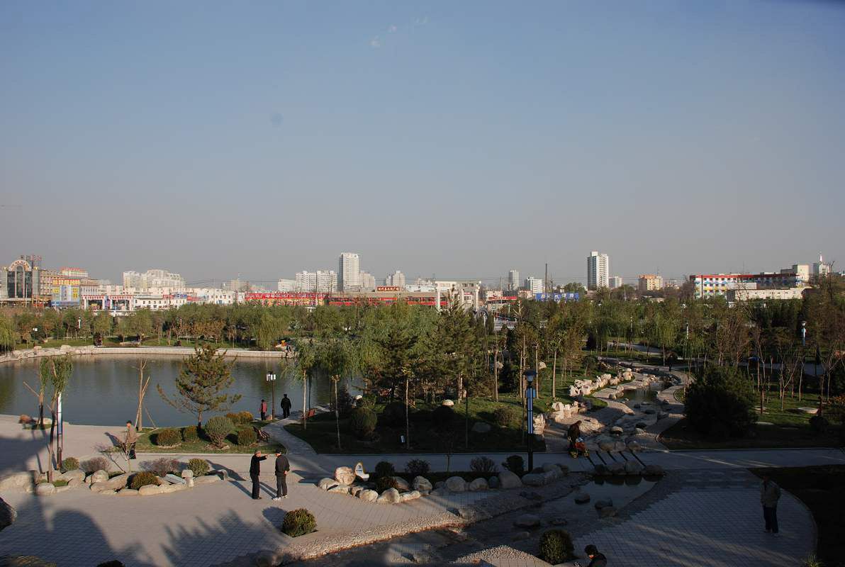 玉门河公园