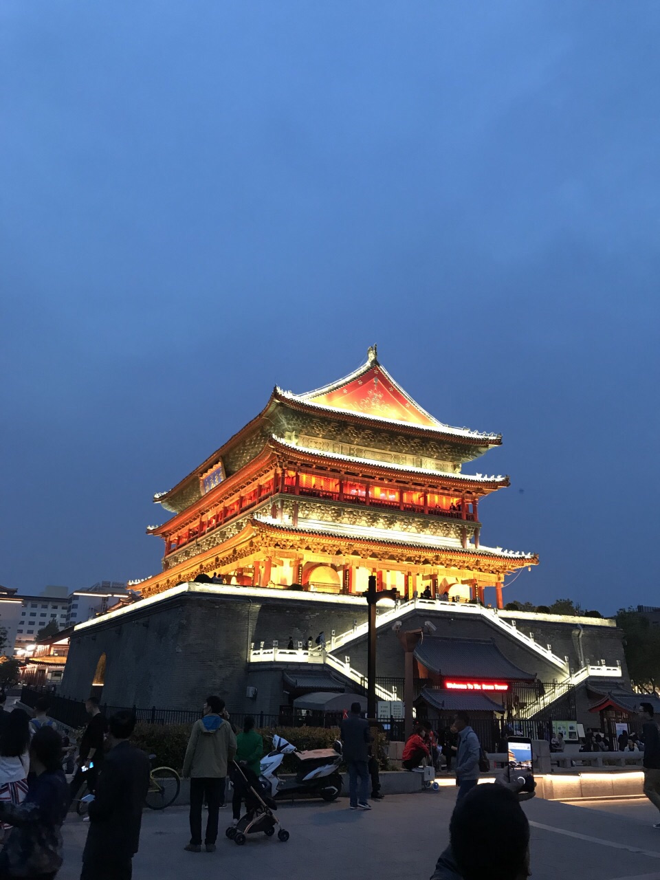 西安鼓楼旅游景点攻略图