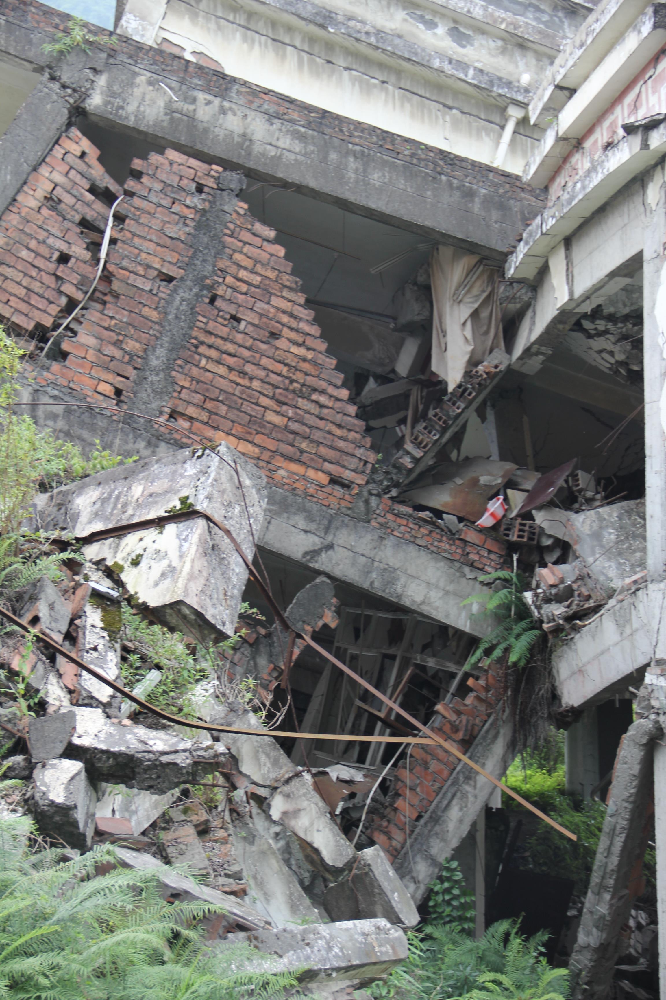 映秀地震遗址