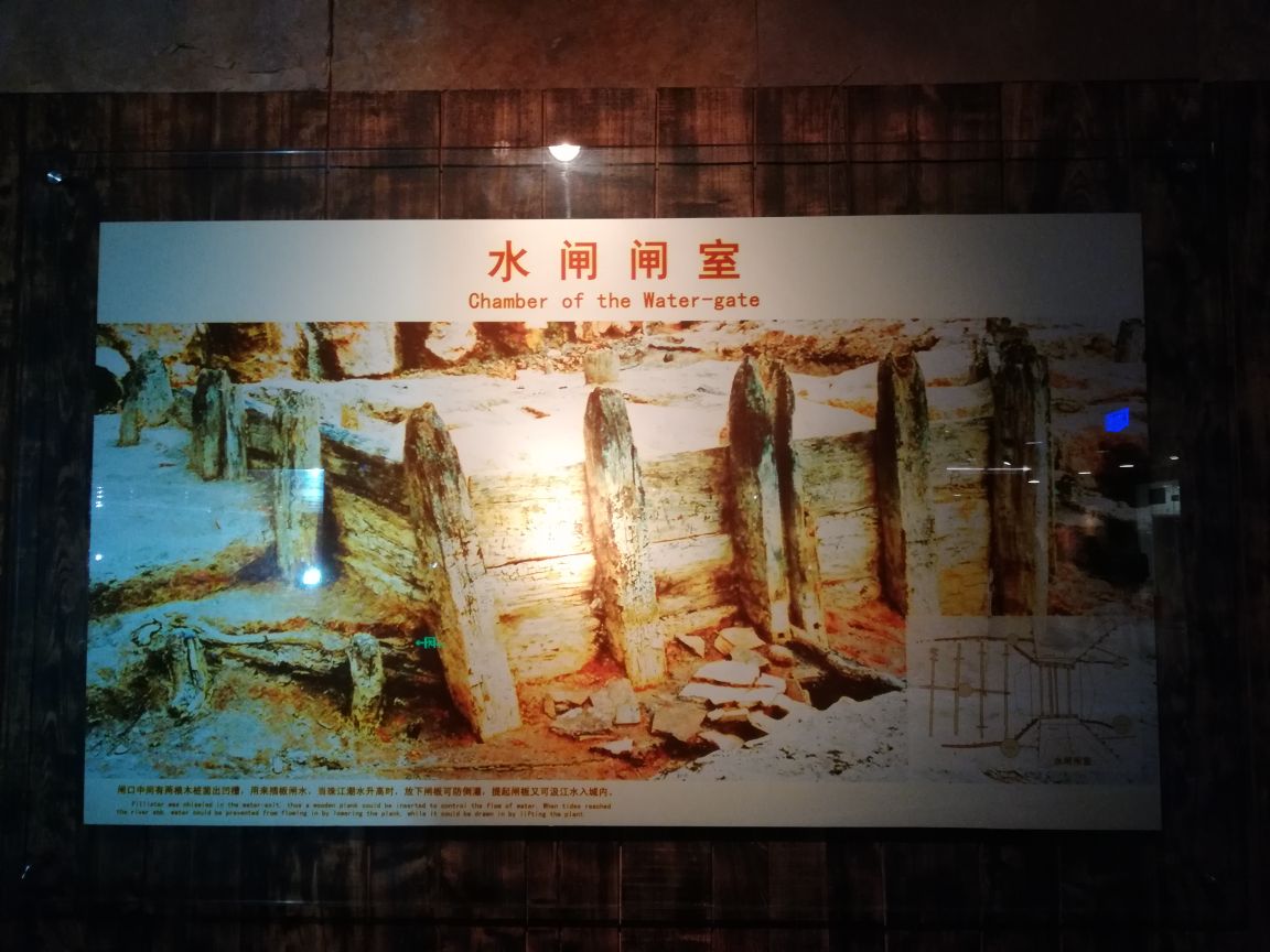 南越国木构水闸遗址