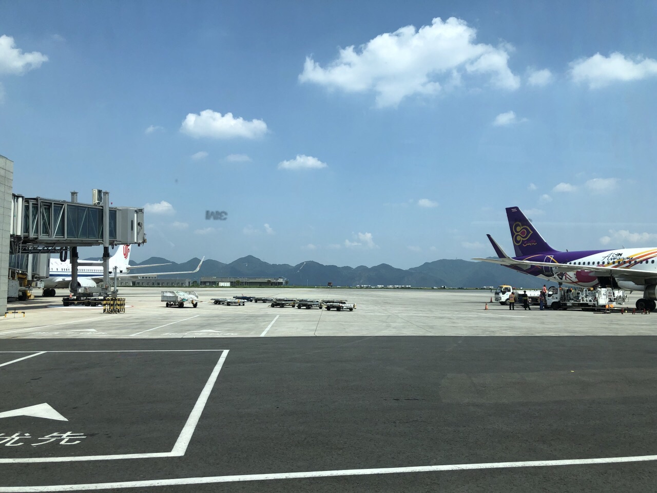 江北机场现场图片图片