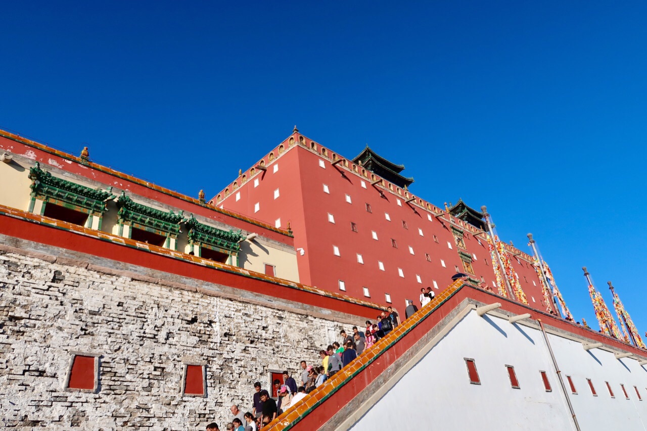 【携程攻略】承德普陀宗乘之庙景点,俗称"小布达拉宫",非常的壮观,乾