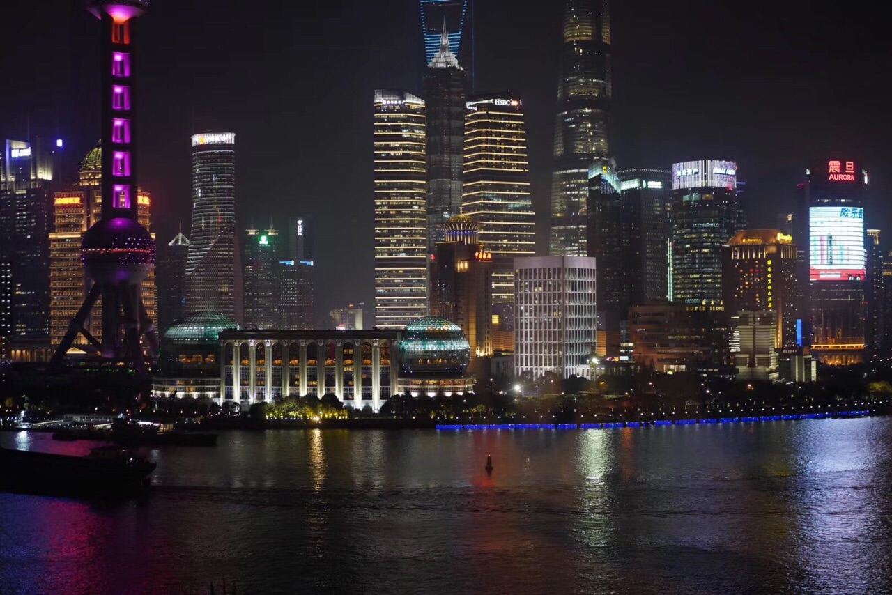 上海半岛酒店夜景图片