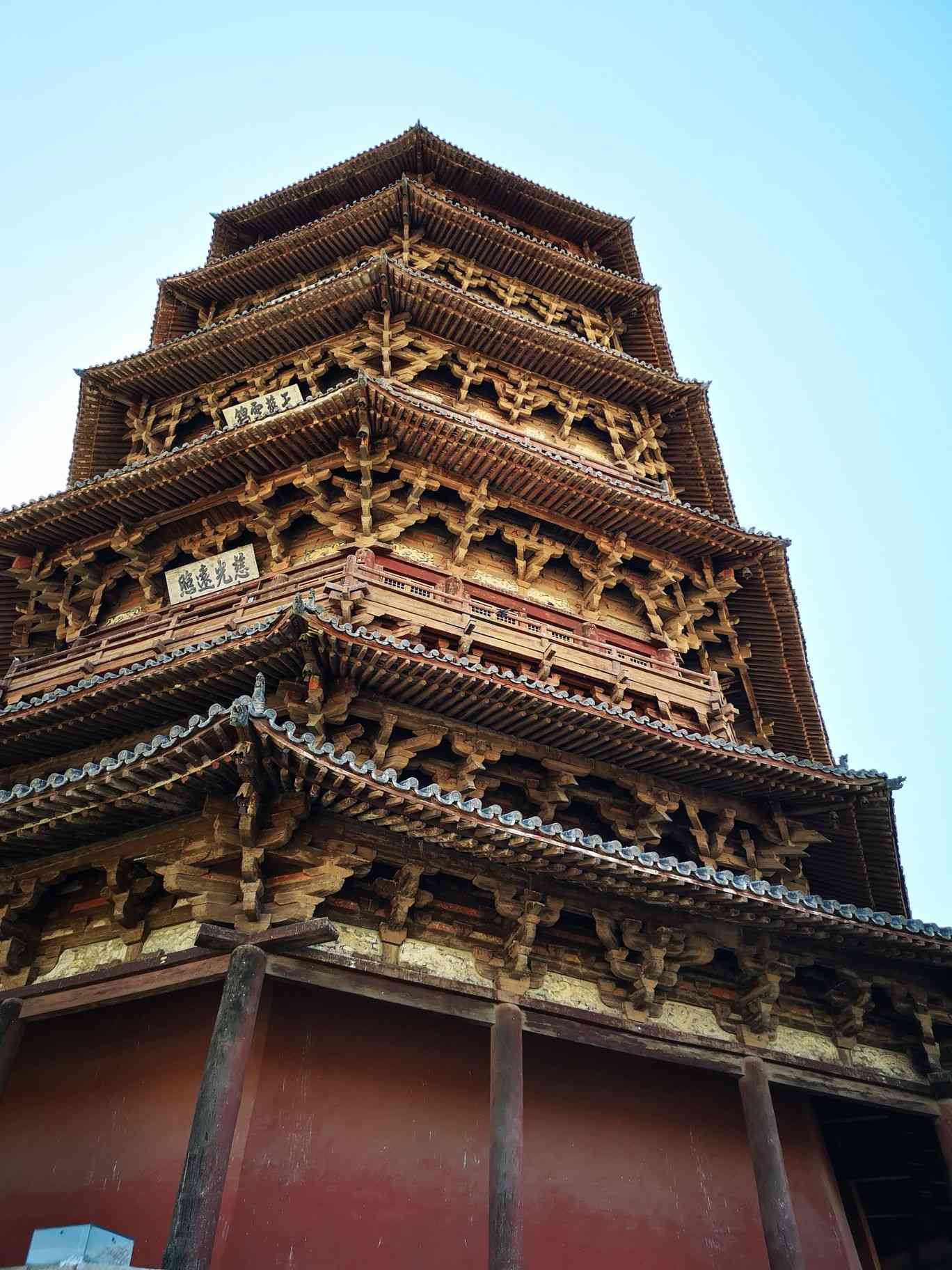 应县木塔，中国第一木结构建筑，再过35年就1000岁了-搜狐大视野-搜狐新闻