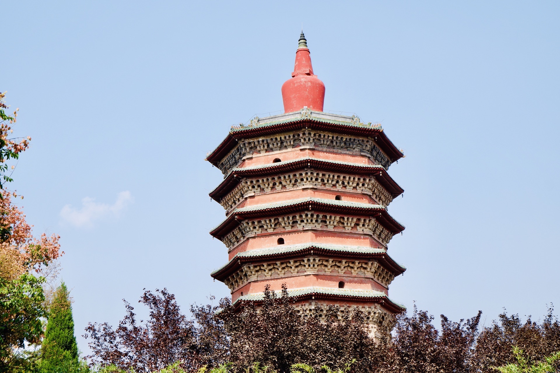 唐僧在西安建了一座塔，1300多年后变成世界遗产_天竺